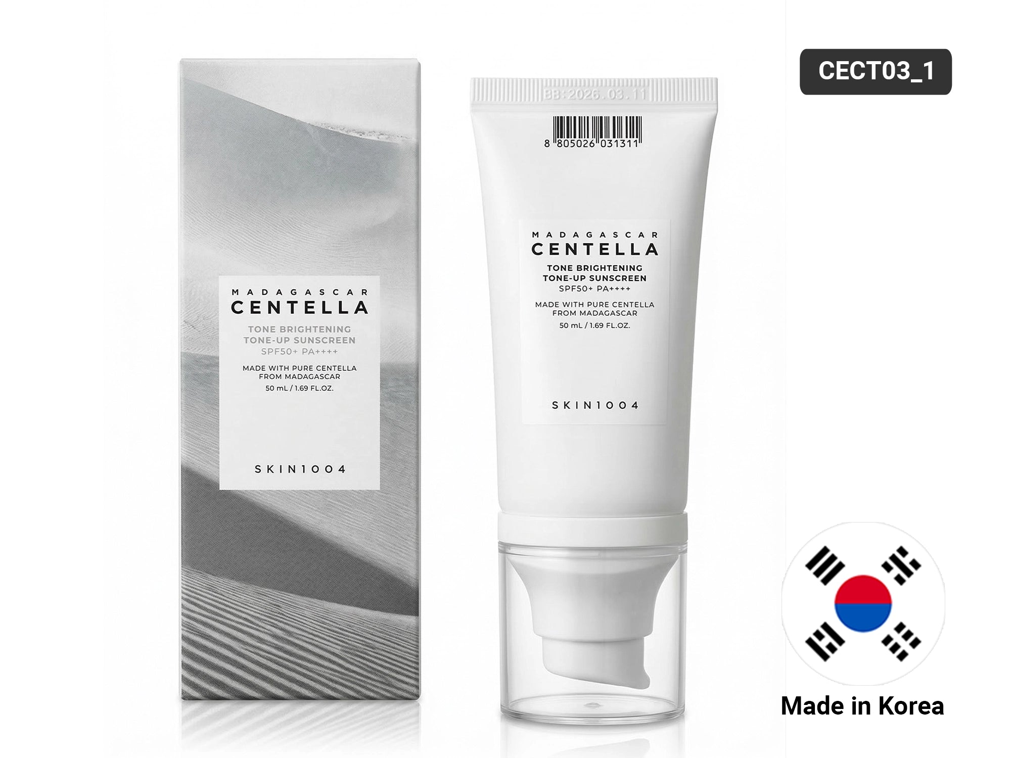 Centella Tone Brightening Tone Up Sunscreen SPF50+ PA++++ 50ml in Sri Lanka